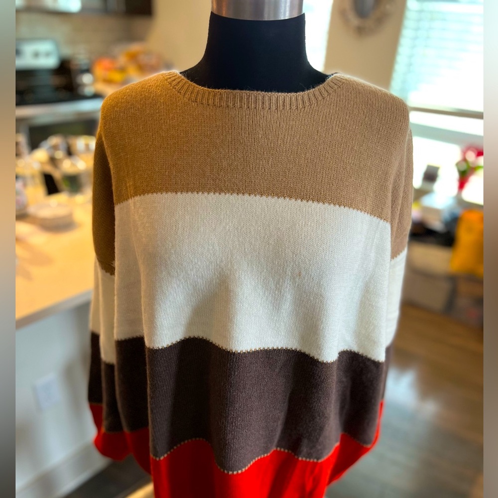 Great, colorful women’s long sleeve sweater